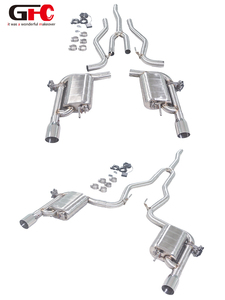 ท่อไอเสีย catback GFC ประสิทธิภาพสูงสำหรับ <span class=keywords><strong>Mustang</strong></span> 2.3T ดีไซน์วาล์วคู่พร้อมด้วยหัวตัดแบนชั้นเดียว89มม. - Product Image 6
