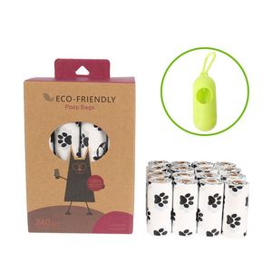 Sacs à déjections canines biodégradables et compostables personnalisés par le fabricant en gros, parfum lavande - Product Image 2