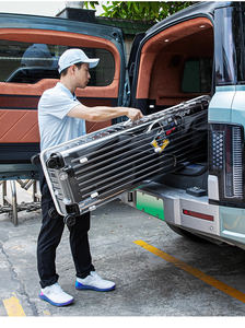 HKB016 PGM กระเป๋าเดินทางกอล์ฟใสขนาดใหญ่จุได้เยอะกระเป๋ากอล์ฟมีล้อ - Product Image 5