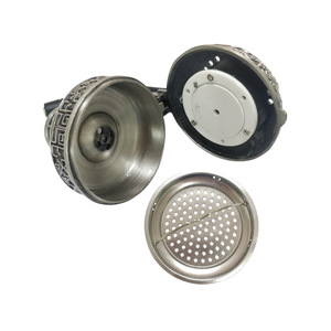 Nagrani <span class=keywords><strong>Chicha</strong></span> Métal Kit Complet Non Tête à Charbon Narguile Foyer Bol Fumeur Porte-Charbon Tête de <span class=keywords><strong>Chicha</strong></span> - Product Image 5