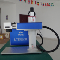 Machine de marquage laser à fibre de bureau personnalisable 100W, machine de marquage laser à fibre 50W