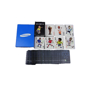 WJPC-Washable Playing Card ฟุตบอล<span class=keywords><strong>การ์ด</strong></span>เกมโป๊กเกอร์<span class=keywords><strong>การ์ด</strong></span>กล่อง - Product Image 1