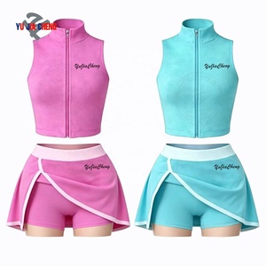 Set Coordinato Estivo da Donna, Abbigliamento Personalizzato a 2 Pezzi, Giacca Yoga, Abbigliamento Fitness, Shorts e Gonne per Boutique - Product Image 4