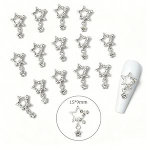 10design box Nouveaux produits phares Kit de feuilles pour nail art, autocollants de transfert pour ongles à motifs classiques brillants - Product Image 6