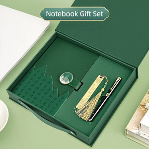 Cuaderno Popular diario de estilo chino con bonita banda <span class=keywords><strong>para</strong></span> el vientre portalápices A5 libro de notas de tapa dura de cuero <span class=keywords><strong>para</strong></span> regalos corporativos - Product Image 3