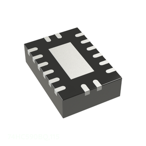 Composants de circuit électronique logique 16 VFQFN bloc exposé 74HC590BQ115 canal du fabricant - Product Image 1
