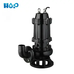 HOP Electric Non-clogging vertical cast iron submersible sewage sump lift pump for sorts of waste water and sewage