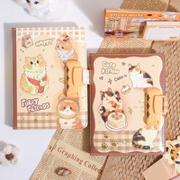 Carnet de notes créatif pour animaux de compagnie, protégé par mot de passe, relié par fil, avec pages colorées, idéal comme cadeau pour l'école primaire