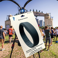 Pulsera de Silicona Impermeable con Etiqueta NFC RFID Clásica 1K/215/216 de 13.56MHz Personalizada para Control de Acceso a Hoteles