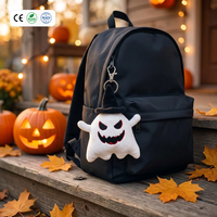 Porte-clés en peluche fantaisie sur le thème d'Halloween : démon, sorcière, chauve-souris moelleuse – Vente en gros OEM pour usine, accessoires personnalisés pour maison hantée