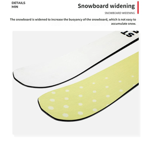 Tabla de Snowboard Infantil de Alta Calidad, Ligera, con Núcleo de Álamo, Ecológica, para Todoterreno, Profesional, para Esquí al Aire Libre - Product Image 2
