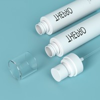 Flacon cosmétique de luxe pour le visage et le corps avec pompe 60ml 80ml 100ml 120ml Ensemble de flacons pulvérisateurs avec logo personnalisé pour les soins de la peau en plastique emballage