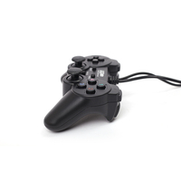 Manette de jeu à vente chaude pour PC, ordinateur de bureau, ordinateur portable avec moteur de vibration, chaque joystick est un télécommande de jeu