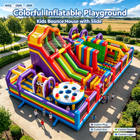 Château gonflable avec trampoline et toboggan, PVC de qualité commerciale, certifié CE, prix de gros d'usine