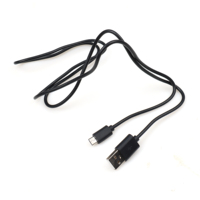 Kabel Data Usb mikro ke Usb, kabel pengisian daya Cepat Micro Usb warna dengan Power Bank