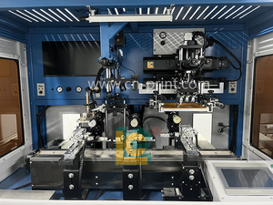 Otomatik çok renkli özel şekil şişe ekran yazıcısı logo BASKI MAKİNESİ cam plastik parfümler şişe konteyner için - Product Image 4