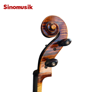 צ'לו סינומוסיק HC05 מלא מעץ מלא, ציפוי מלא בשמן, להופעה מקצועית - Product Image 6