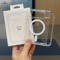 Coque transparente pour iPhone Duo, coque magnétique pour iPhone Duo, coque pour iPhone Duo