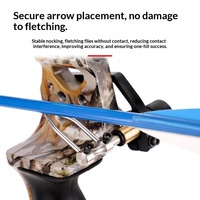 Repose-flèches de chasse universel en alliage d'aluminium CNC à 4 voies, haute précision, en forme de 8, pour droitier, directement de l'usine JIZHAN