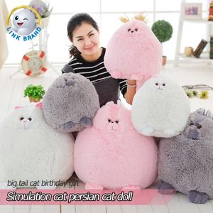 หมอนแมวยัดนุ่นเหมือนจริงของเล่นก่อนนอนตุ๊กตาแมวยัดนุ่นของเล่นเสมือนจริงออกแบบได้ตามต้องการ - Product Image 2