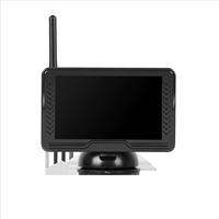 Kit de caméra de recul sans fil numérique avec écran TFT AHD de 5,0 pouces pour voiture, entrée vidéo monocanal