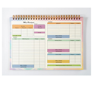 Logo personnalisé de belle qualité à faire liste Sprial Plan pour chaque <span class=keywords><strong>semaine</strong></span> bloc-notes planificateur d'agenda personnalisé - Product Image 4
