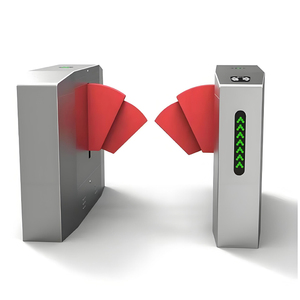 Tourniquet de contrôle de reconnaissance faciale de gestion des canaux en nom réel tourniquet de barrière à <span class=keywords><strong>double</strong></span> rabat étanche anti-pincement extérieur - Product Image 1