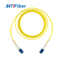 Cable de Fibra Óptica Monomodo LC UPC OS1 OS2 3.0mm Amarillo LSZH Conexión de Red Estable de Alta Velocidad