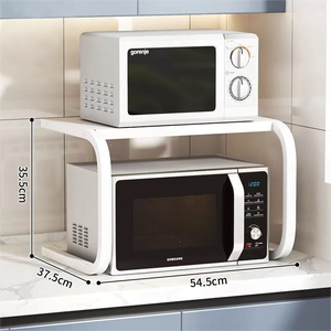 Heavy Duty Metal Home Kitchen <strong>Storage</strong> 2 Tier <strong>Microwave</strong> Oven Rack Stand - Product Image 3