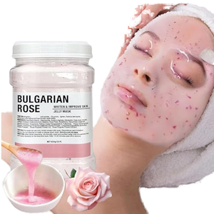 Profession elle 30 Geschmacks richtungen 650g Bio-Gelee pulver JELLY <span class=keywords><strong>MASK</strong></span> Rose 24K <span class=keywords><strong>GOLD</strong></span> Arbutin VC Gelee maske Puder Peel Off Gesichts maske Spa - Product Image 1