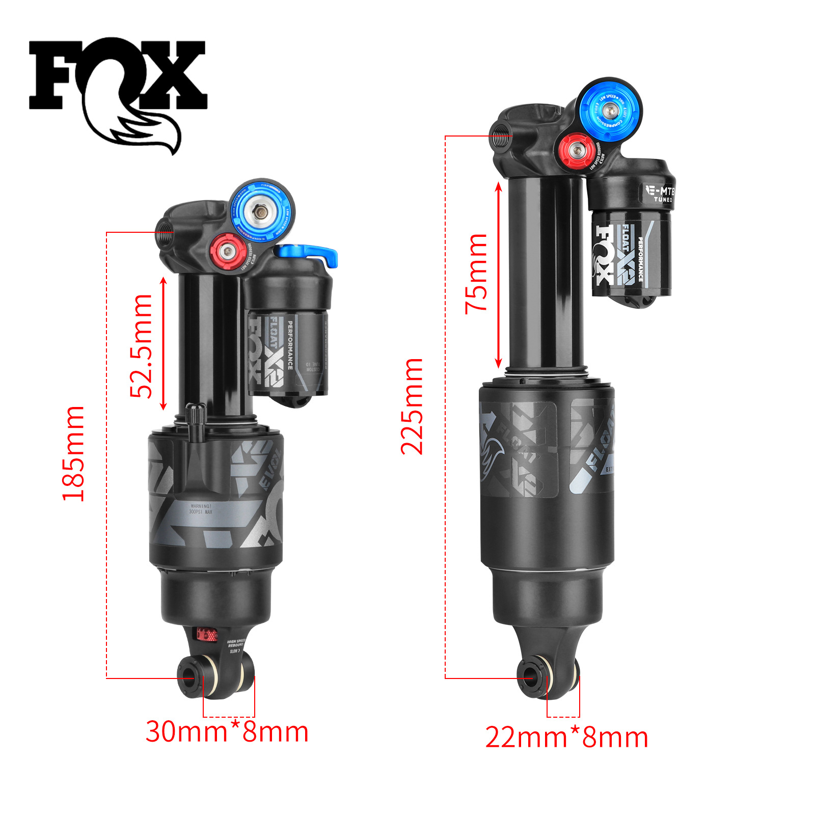 FOX Float X2 Rear Bicycle Shock Absorber - High Performance
