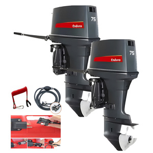Moteur de bateau compact 75 CV, 2 temps, design léger - Product Image 6