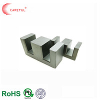 Noyau de transformateur en ferrite MnZn EE185 EE188 EE192, faible fuite magnétique pour alimentation électrique d'isolement médical, OEM disponible
