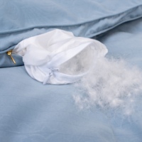 Couette d'hiver légère et imperméable en duvet de canard, chaleur moyenne, housse en coton ultra-douce, pour lits simples, doubles et très grands, usage domestique
