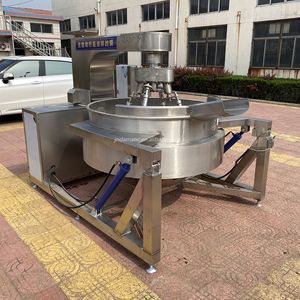 สแตนเลสแจ็คเก็ตกาต้มน้ําเครื่องผสมแยมอุตสาหกรรมแก๊สกระดูกน้ําซุปข้าวหม้อหุงปลาซุปหม้อทําอาหารเครื่องสําหรับร้านอาหาร - Product Image 4