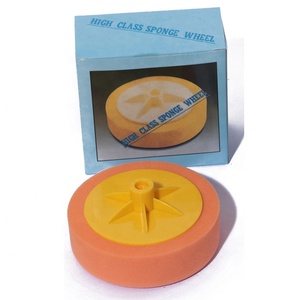 Fabbrica di Guangzhou Giallo 6 pollici Professionale In Acciaio <span class=keywords><strong>Spugna</strong></span> di <span class=keywords><strong>Lucidatura</strong></span> Pad Pad per <span class=keywords><strong>Auto</strong></span> - Product Image 4