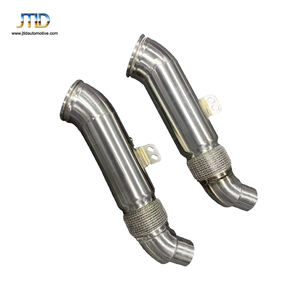 JTLD производительная выхлопная система из нержавеющей стали выхлопная труба для BMW B58 127 мм 5 дюймов - Product Image 6