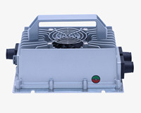 Chargeur de batterie pour voiturette de golf 48Volt 15Amp 800W Chargeur entièrement scellé pour batterie lithium-ion Chargeur de batterie de moto à 3 roues
