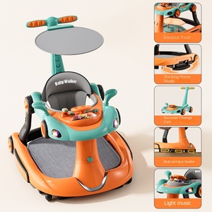 <span class=keywords><strong>2026</strong></span> Katlanabilir Çok Fonksiyonlu Bebek Yürüteci Devrilmez 6-18 Ay Arası Bir Yaşındakiler İçin Dayanıklı Plastik Gövde - Product Image 4