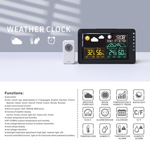 Anémomètre <span class=keywords><strong>professionnel</strong></span>, <span class=keywords><strong>pluviomètre</strong></span>, station météo - Product Image 4