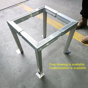 Hot bán tùy chỉnh hàn góc sắt điều hòa không khí khung/<span class=keywords><strong>AC</strong></span> khung điều hòa không khí ngoài trời/điều hòa không khí TƯỜNG KHUNG - Product Image 5