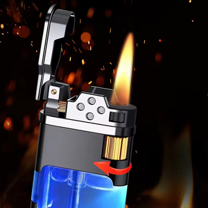 Briquet électrique en alliage durable TikTok Design de tableau miroir silencieux pour activités de plein air et <span class=keywords><strong>barbecue</strong></span> pour cigarettes - Product Image 4