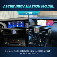 Radio para Auto con Android 14 para Lexus IS RC 250 200 300 350 200t 300h 2013-2019, Reproductor Multimedia con CarPlay Inalámbrico, GPS y Navegación