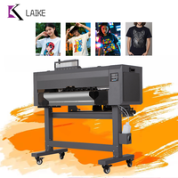 Impresora DTF con Dos Cabezales de Impresión Originales XP600/I3200 A1, Impresora DTF de Rollo Tamaño A3 con Función Completa para Camisetas, Impresoras de Inyección de Tinta