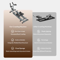 Máquina de Escalada Multifuncional para Ejercicios en Interiores, Tonificación Abdominal y de Cintura