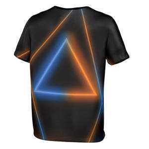 Venta caliente O-cuello Camisetas para hombres 100% Algodón Transpirable Longitud larga Patrón sólido Sublimación Tallas grandes Hecho en Pakistán - Product Image 4