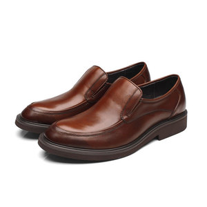Chaussures en cuir rétro formelles et décontractées, style britannique, à lacets, en cuir de vachette première couche, pour mariage, directement de l'usine - Product Image 1