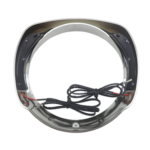 Anillo Decorativo para Faro Delantero de Motocicleta con Luz de Giro Ámbar para Touring Street Glide Road King Electra Tri Glide FLHR FLHX FLTXR - Product Image 2