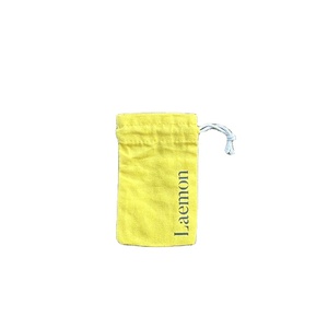 Sac à poussière en mousseline de coton durable en gros, avec logo et taille personnalisés, pochette en toile à cordon pour bijoux - Product Image 1