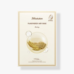 Masque facial coréen JMSOLUTION Plansynergy Airy Mask, léger, respirant, rafraîchissant, hydratant, non collant, à l'essence. - Product Image 1